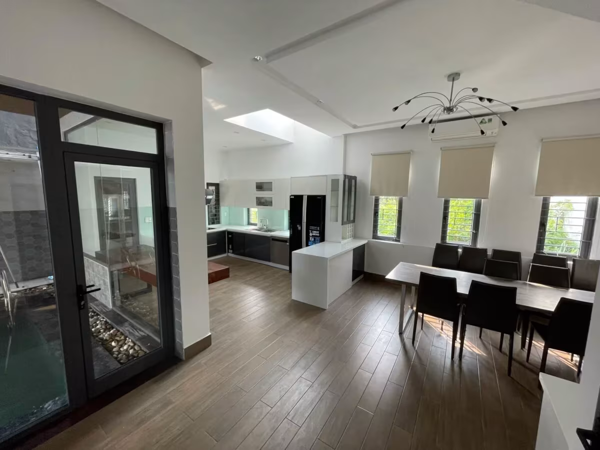 3-Story Villa with Pool for Rent near Thuan Phuoc Bridge, In Da Nang. Discover the perfect rental opportunity in