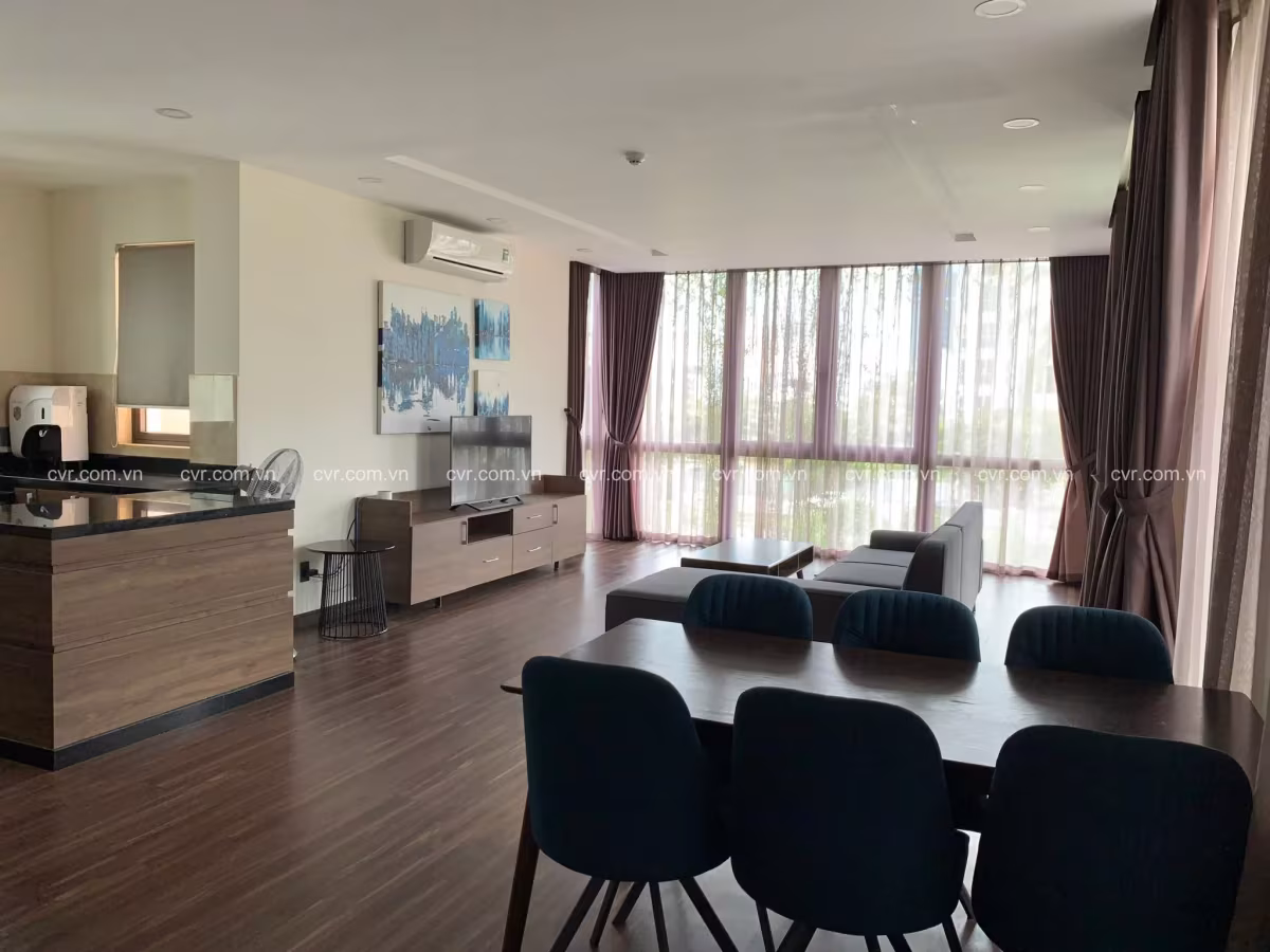 Discover your dream living space in the heart of My An, Da Nang, with our exquisite 2-bedroom apartment for rent