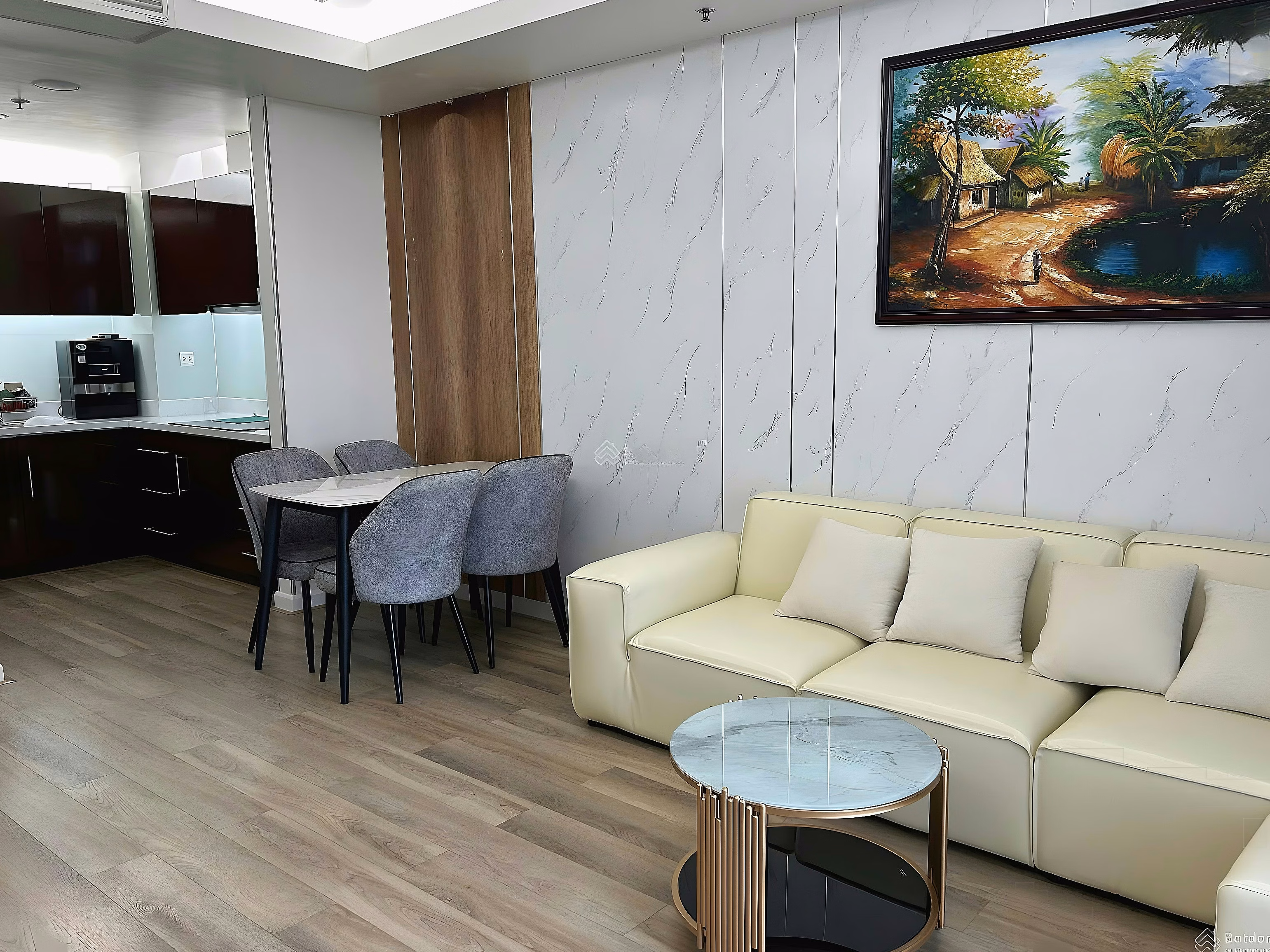 Azura Apartment for Rent: 1 Bedroom, 65 m², Fully Furnished, Low Floor, Airy – 18 Million VND/Month
