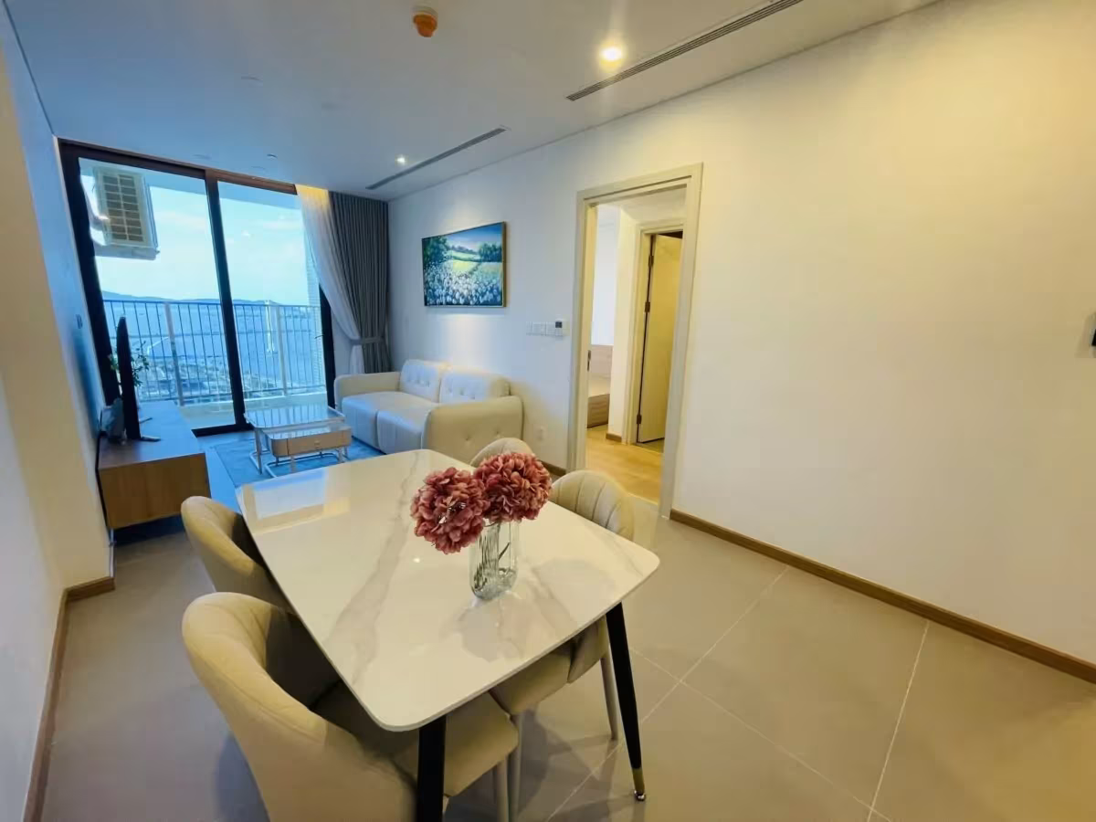 1 Bedroom new apartment for rent in Sam Towers Building Da Nang. SAM Towers Building is located in the