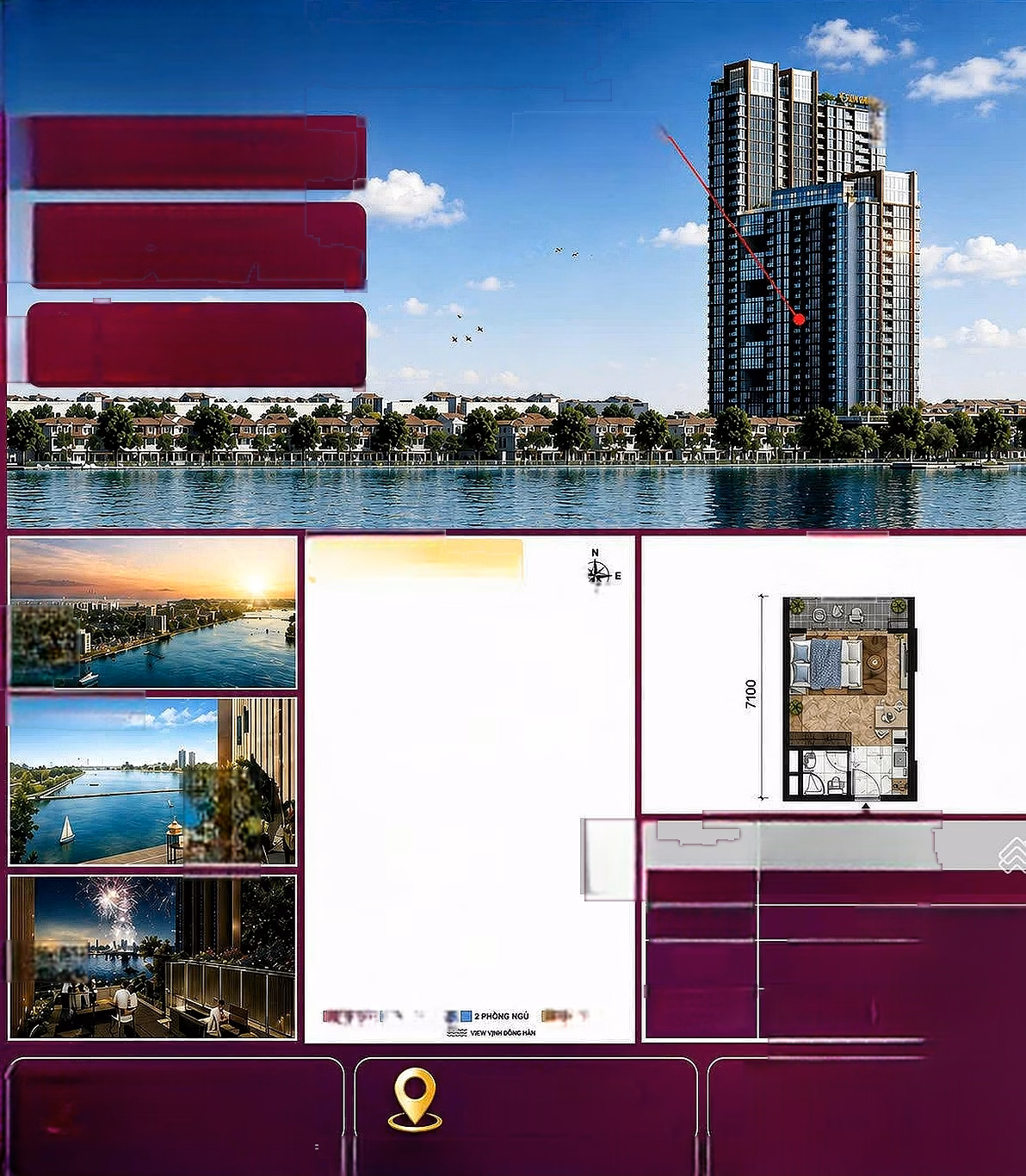 Unique Pair of Studio Apartments with Han River View – Investor Price –***