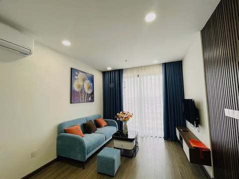 3-Bedroom Corner Apartment for Rent – 80m², Fully Furnished, South-Facing with Park View at FPT Plaza 3