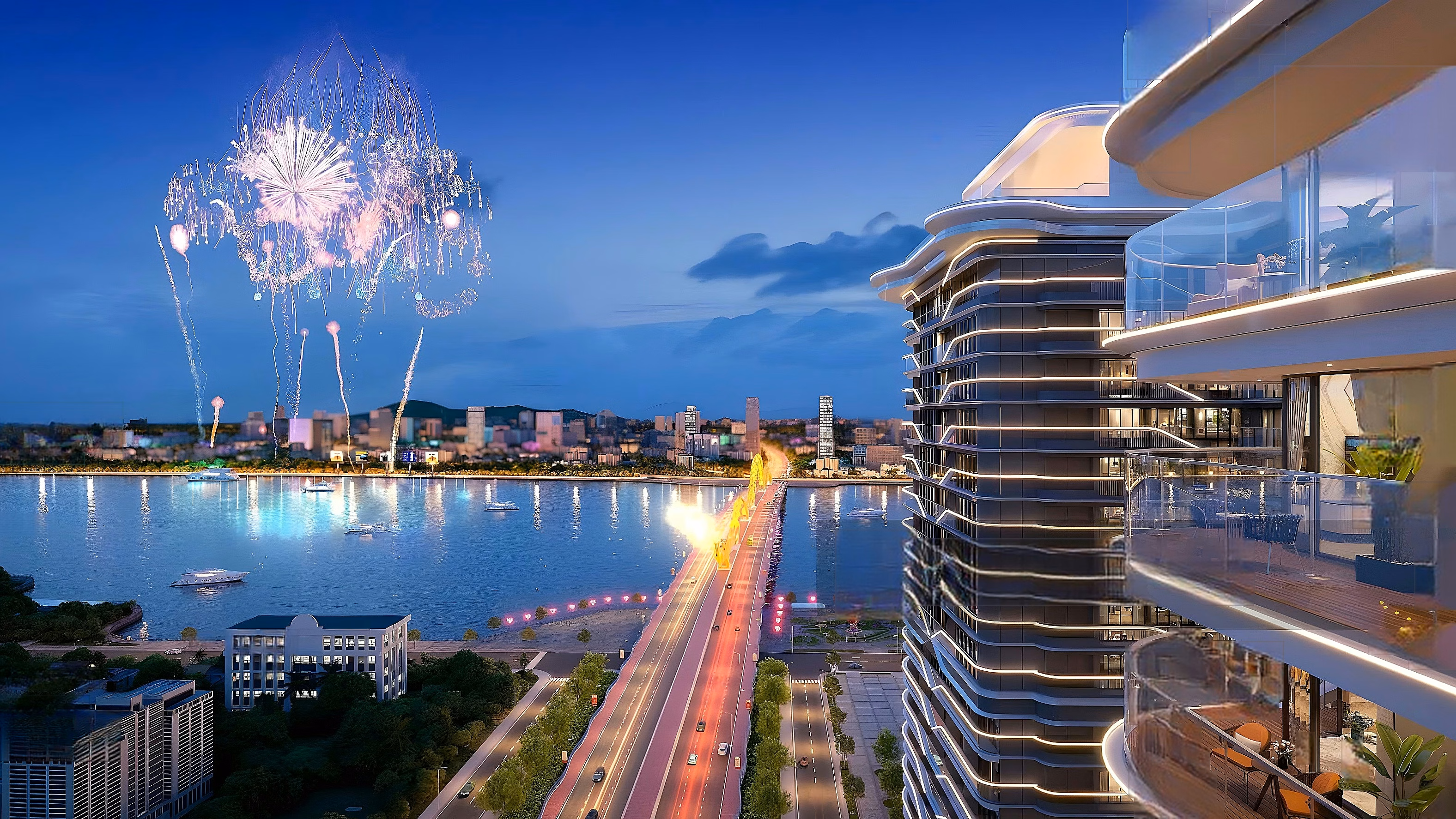 Thu Thanh - The Legend Da Nang Apartment for Sale | Stunning Views of Dragon Bridge, Han River & My Khe Beach