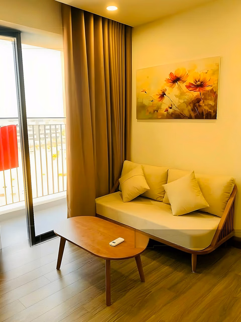 FPT Plaza 3 2-Bedroom Apartment for Rent – Square View, Cool Direction, Fully Furnished, Move-In Ready