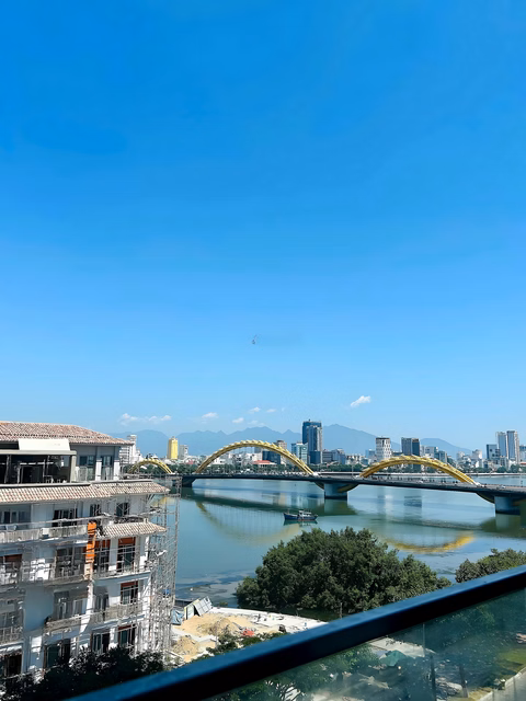 Studio Apartment in The Ponte for Rent with Han River and Dragon Bridge View – Contact: 0989 584 ***