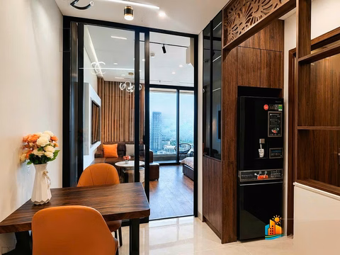 FOR RENT STUDIO APARTMENT – HIGH FLOOR, RIVER & CITY VIEW – Sun Cosmo – Contact 0768 262 *** (Đức Hiếu)