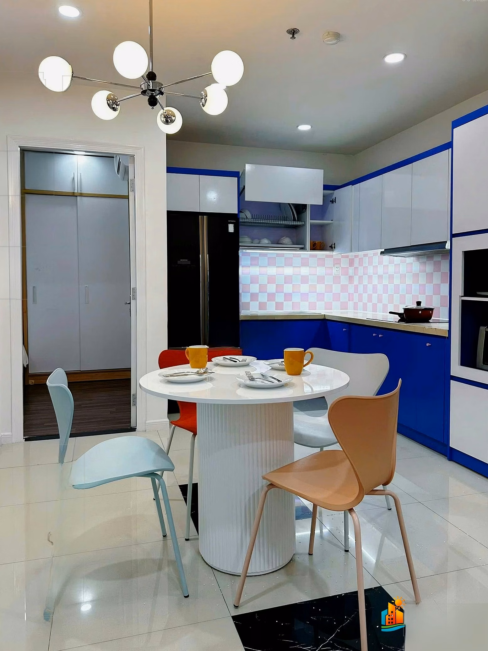 Monarchy 3-Bedroom Apartment for Rent Near Dragon Bridge, 16th Floor