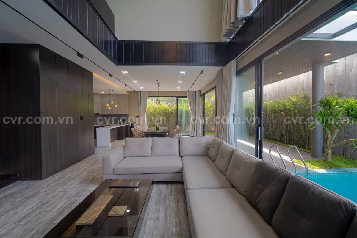 LUXURY 5 BEDROOM VILLA FOR RENT WITH SWIMMING POOL IN SON TRA PENISULA, DA NANG This luxurious retreat offers