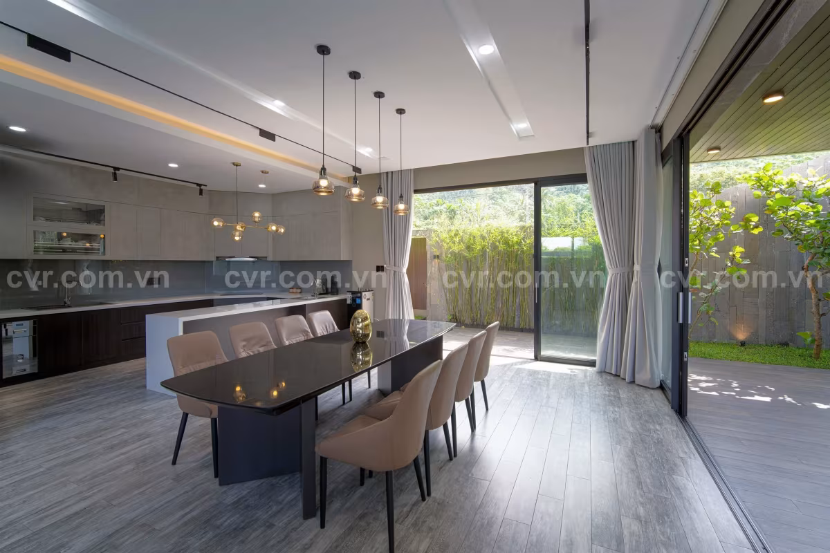 LUXURY 5 BEDROOM VILLA FOR RENT WITH SWIMMING POOL IN SON TRA PENISULA, DA NANG This luxurious retreat offers