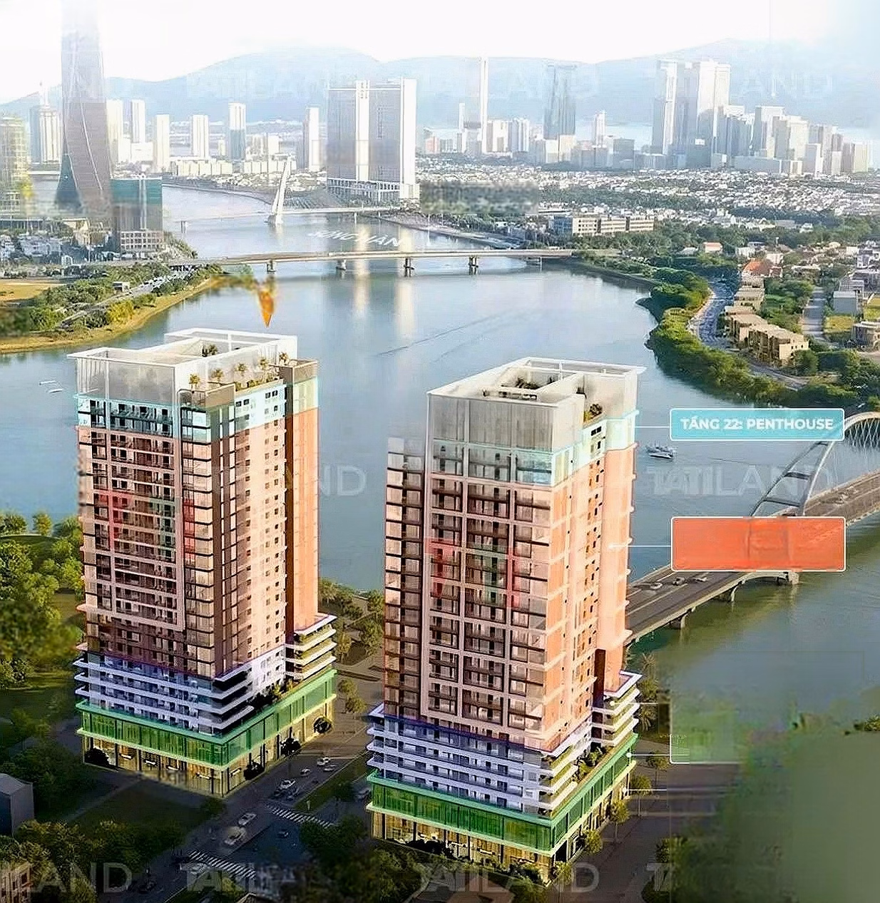 High-End Apartments for Sale at S-Light Tower - Starting from 2 Billion VND - Han River Fireworks View - Long-Term Ownership