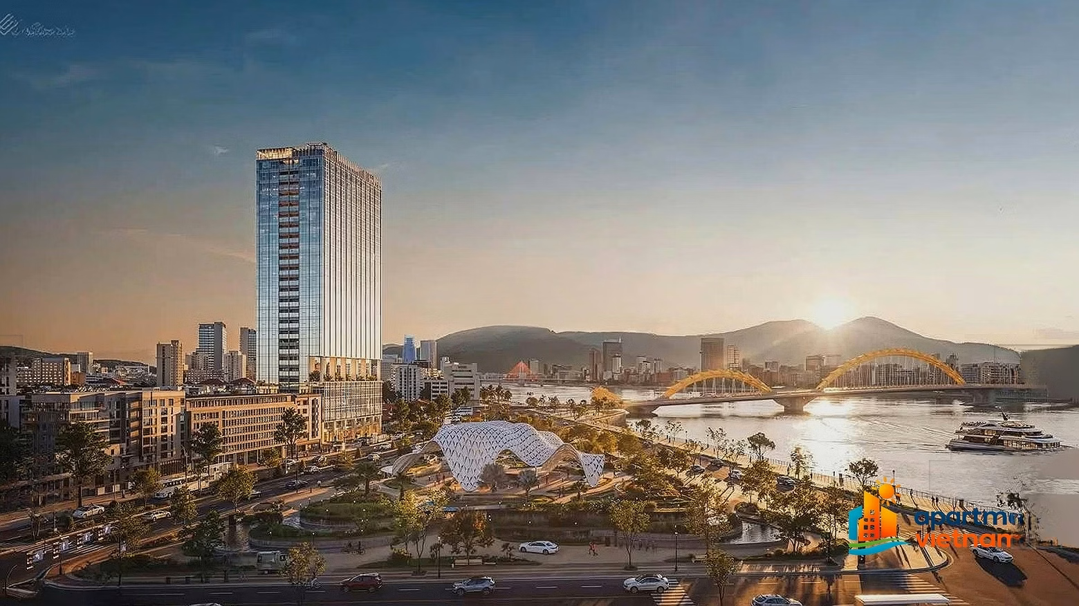 From just 450 million VND, own a luxury apartment on the Han River bank overlooking APEC Park