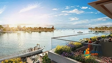 CC Indochina Riverside Towers for rent, Hai Chau District, direct river view