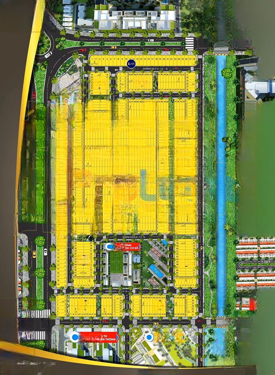 Frontage of 10.5m Tran Trieu Luat street, E Kim Long area, cheap price