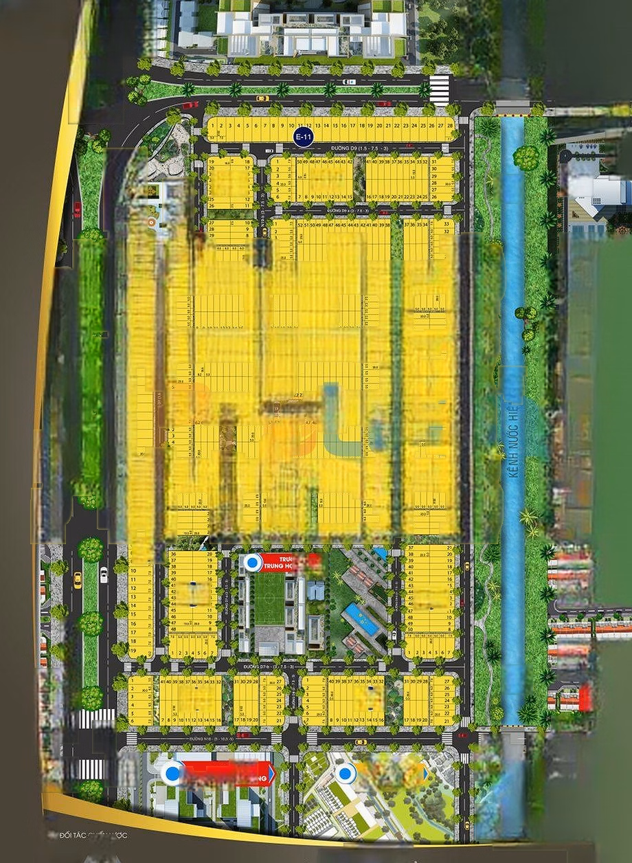 Offering for sale 7.5m road in E Kim Long area, good price for investment