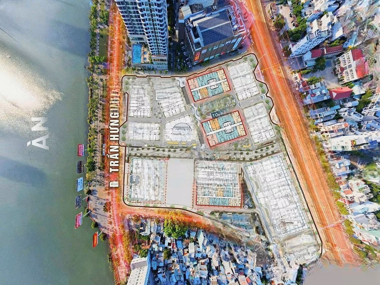 Capital Square luxury apartment facing Han River, central area, near the sea