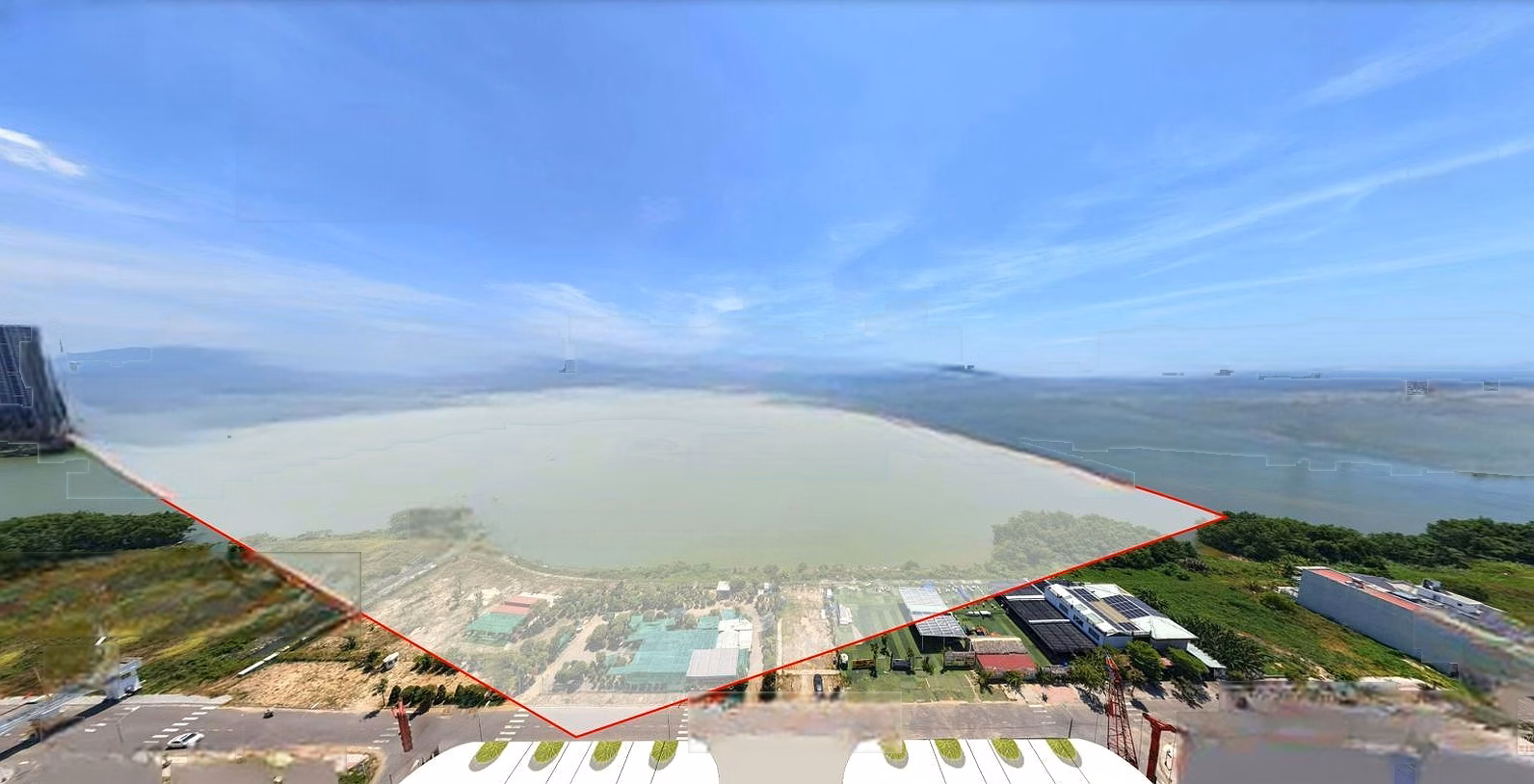 Penthouse facing the river - Price only 55 million/m2 - 3-in-1 permanent view (river, sea, fireworks)