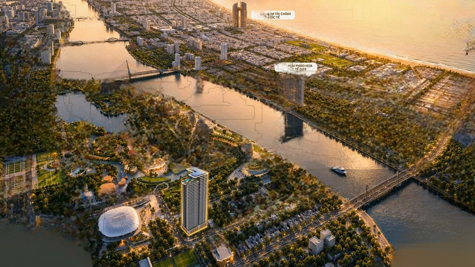 65 million/m2, a hard-to-find price for a luxury apartment in the heart of Da Nang Downtown.