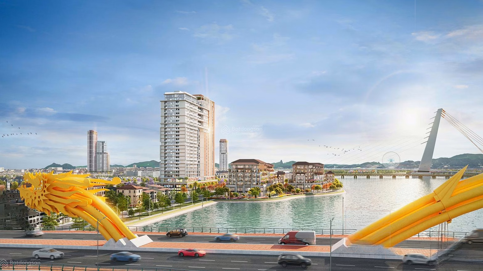 Selling Sun Ponte studio apartment with direct view of Han River | Good market price