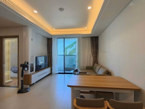 Luxury 1-bedroom apartment for rent at Panoma Da Nang, 55m2, price 24 million VND