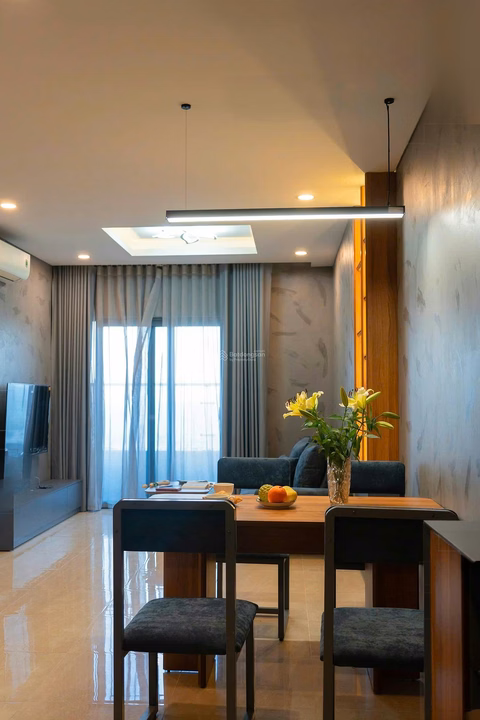 Need to rent luxury apartment at Sun Ponte Da Nang project. View of Han River and Linh Ung Pagoda. Come in now.
