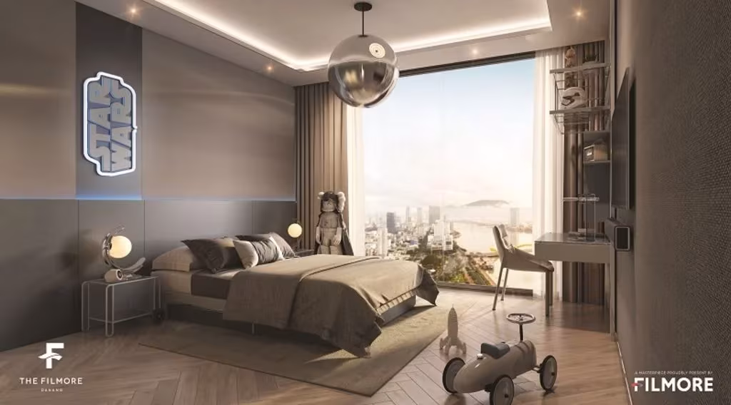 Penthouse for sale at The Filmore Da Nang project Situated on the most beautiful spot along Han river, only 206