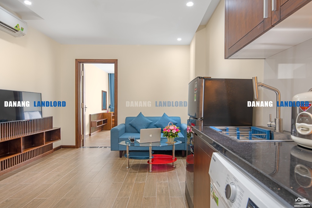 1BR apartment with pool on Pham Van Dong street – C131