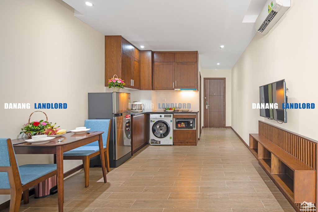 2BR pool apartment near Pham Van Dong beach – C143