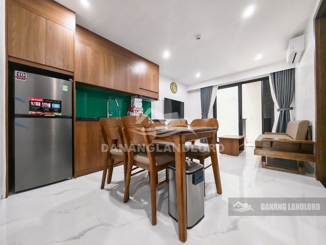 Modern 1BR Apartment in An Thuong Near My Khe Beach | F138