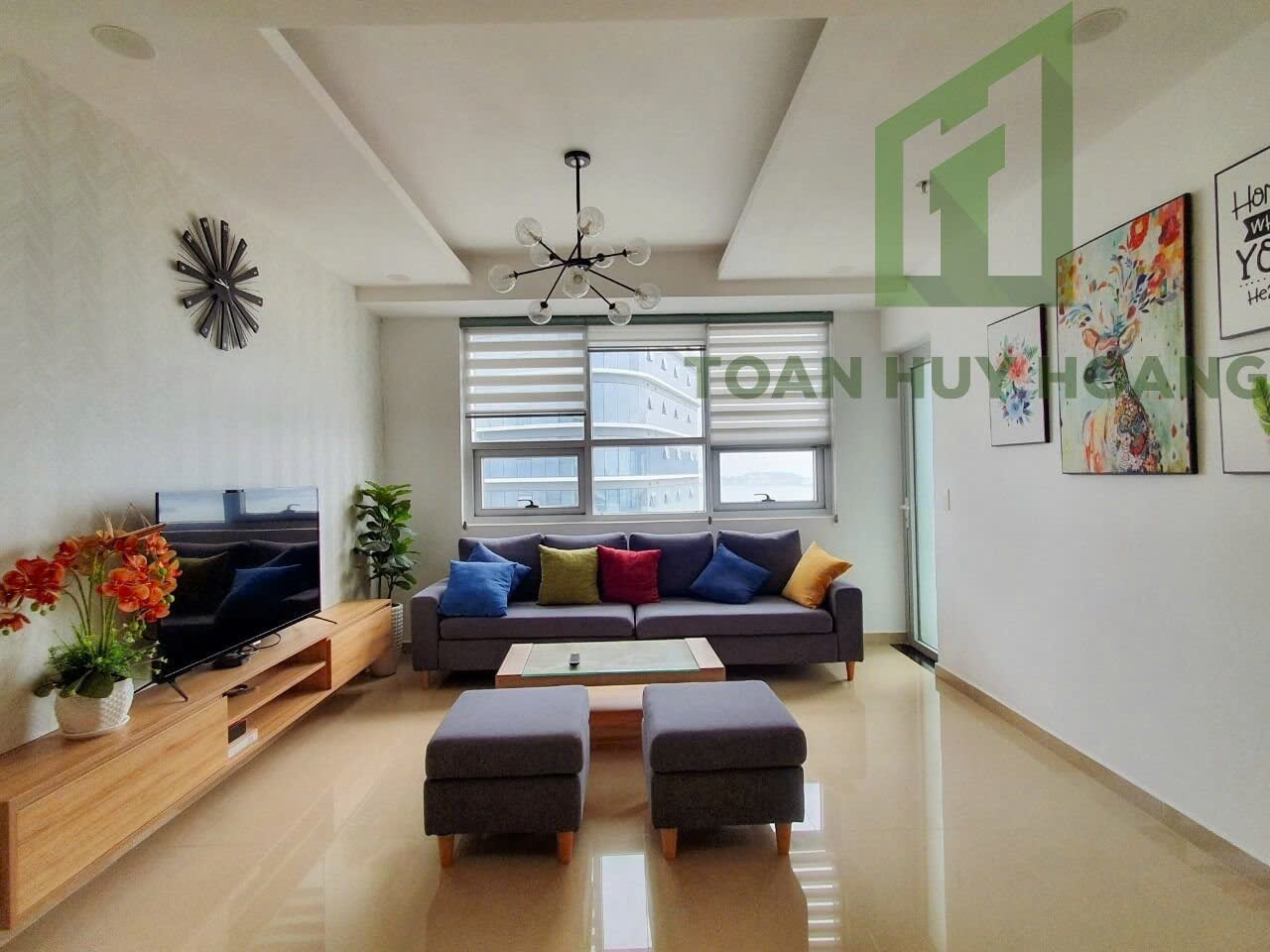 Modern 2BR Apartment Blooming Hai Chau City View | E215