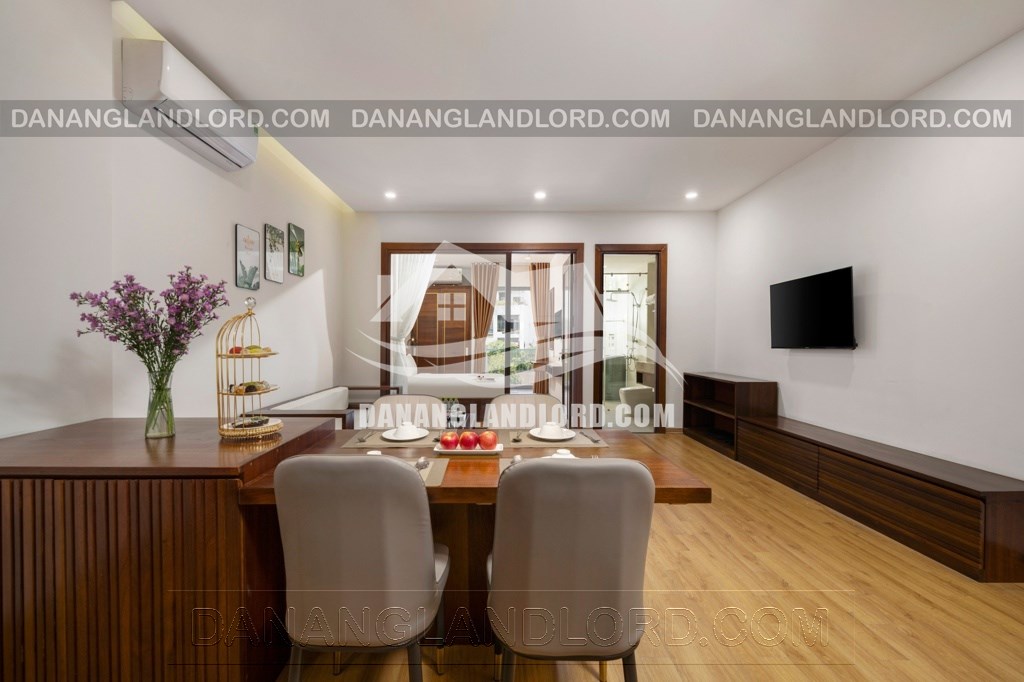 2 bedroom apartment with pool near My Khe beach – C427