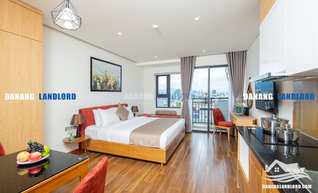 Studio apartment, swimming pool near My Khe beach – A462