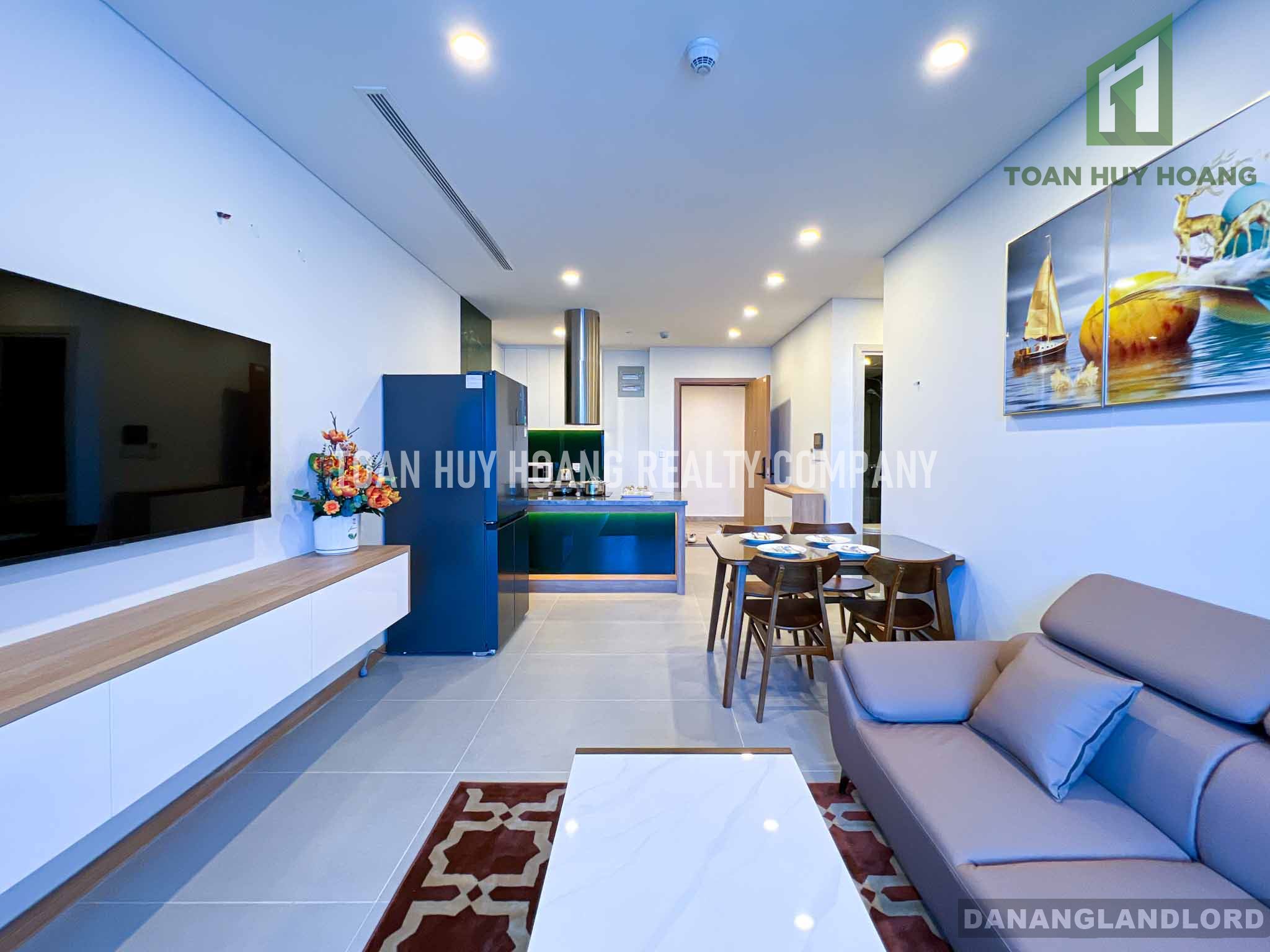 Luxury 2 bedroom apartment at SAM Tower Da Nang – C652
