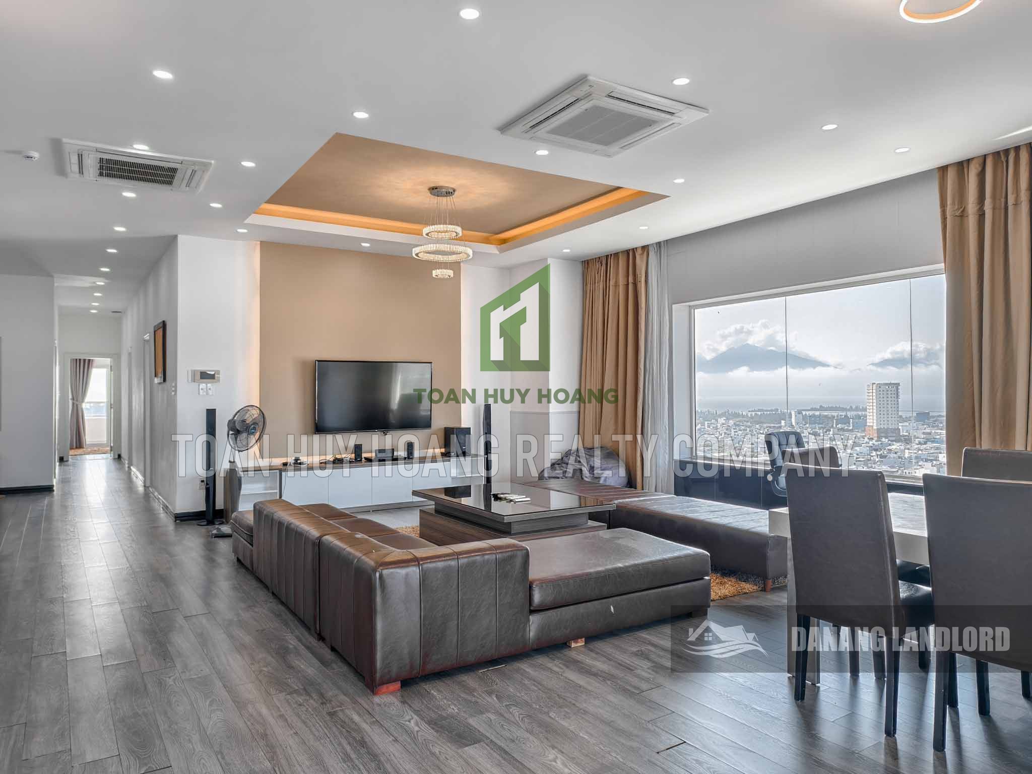 Luxury Penthouse 4 bedroom Danang plaza, beautiful view – A327
