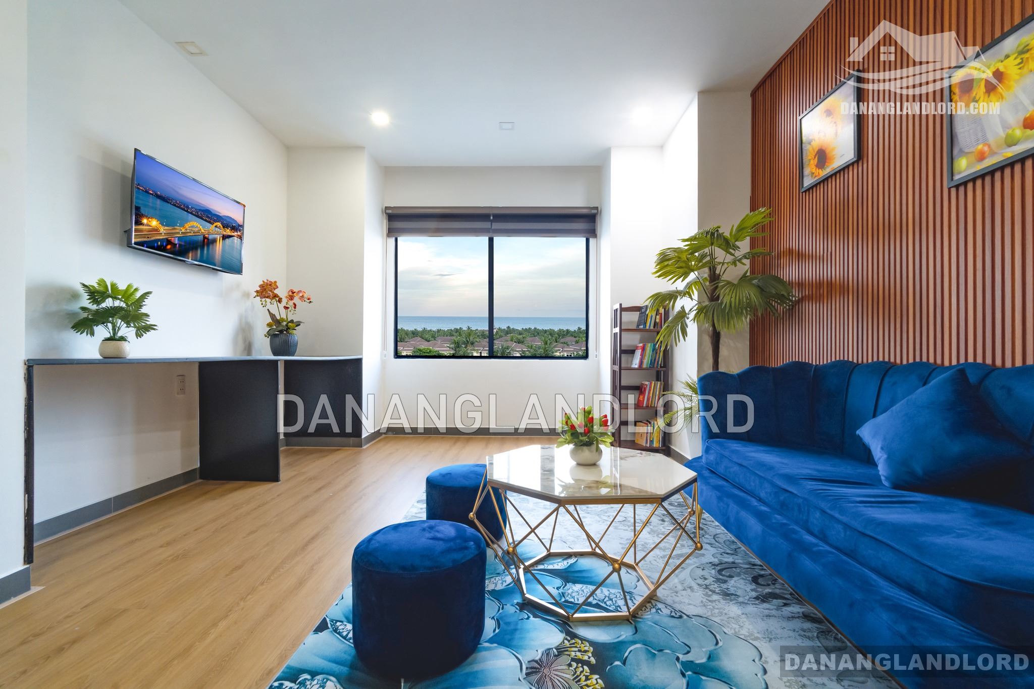 2 bedroom apartment with sea view near My Khe beach – C650
