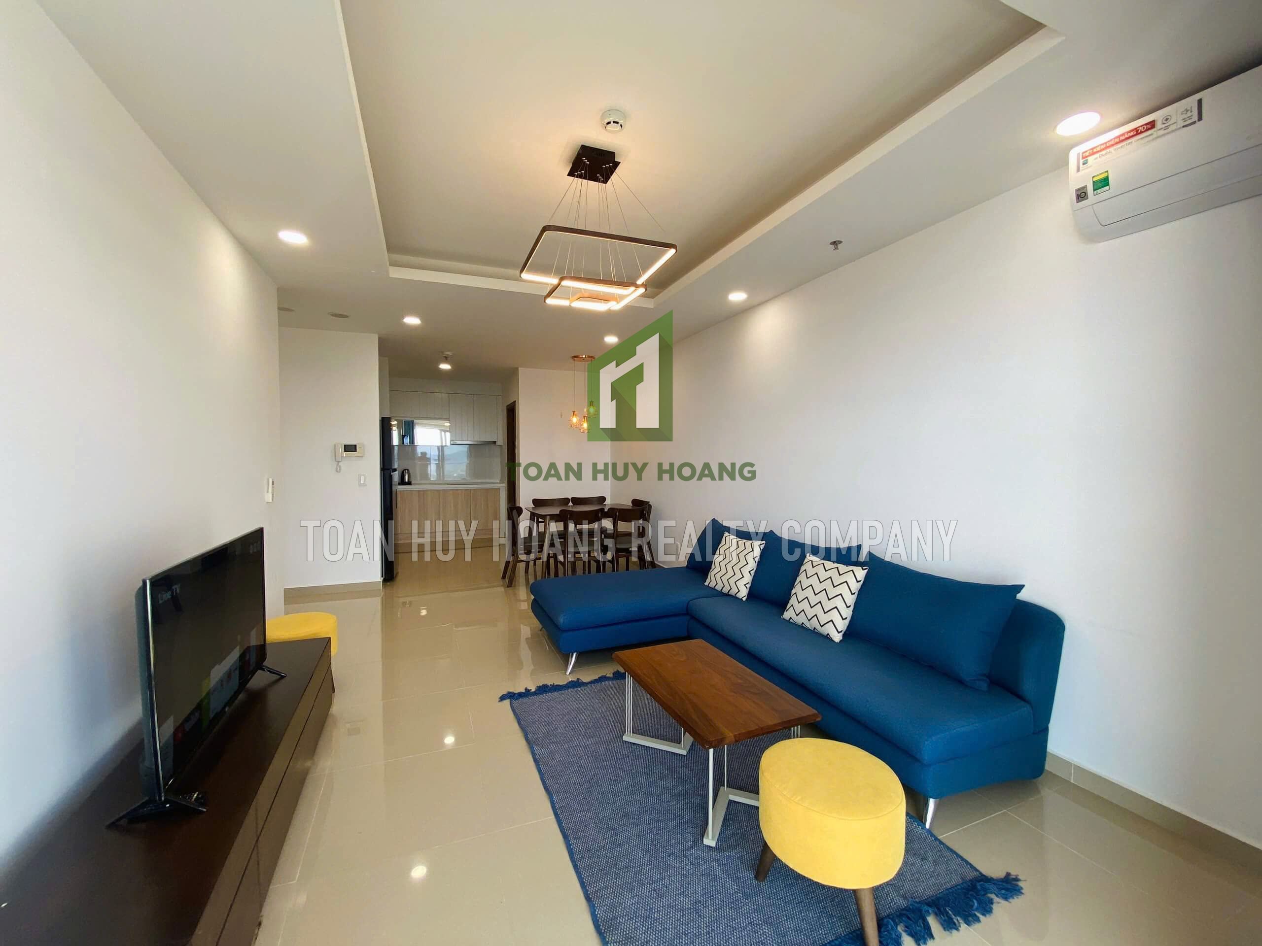 1 bedroom apartment in Blooming with high floor and sea view