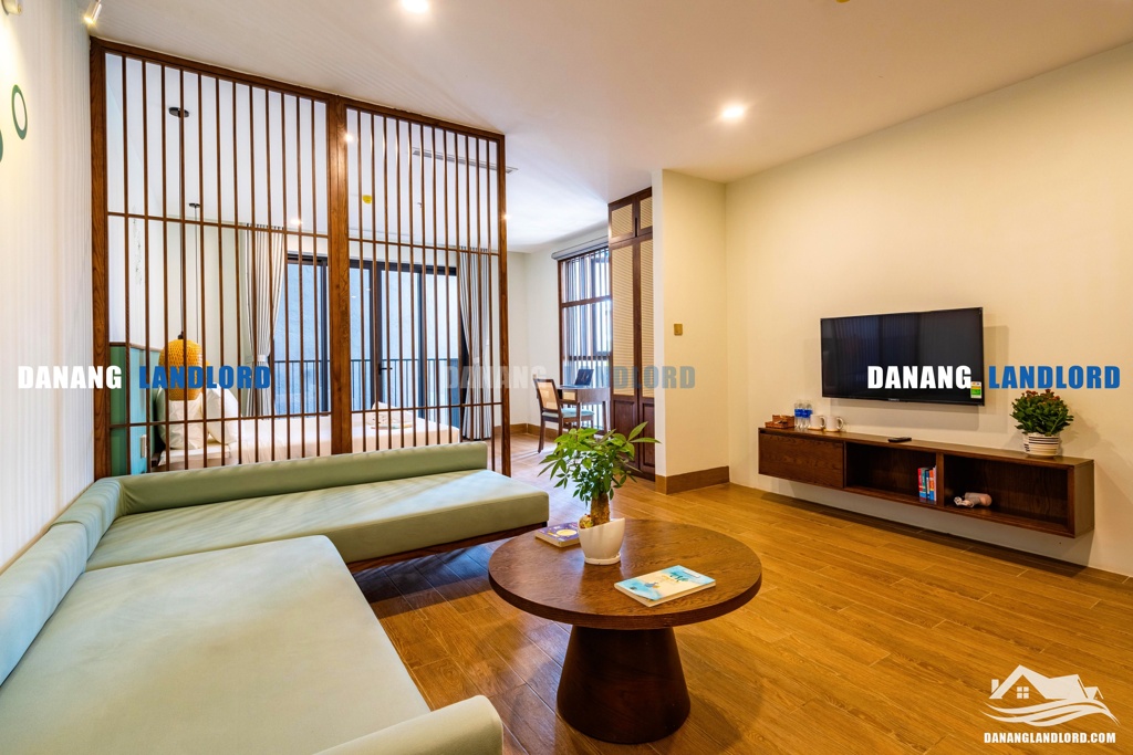 Studio apartment 55m2 with pool in My An area – A606