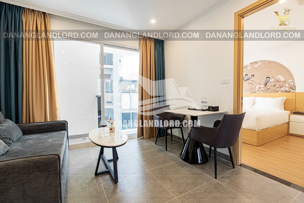 1 bedroom apartment with pool near Pham Van Dong beach – C441