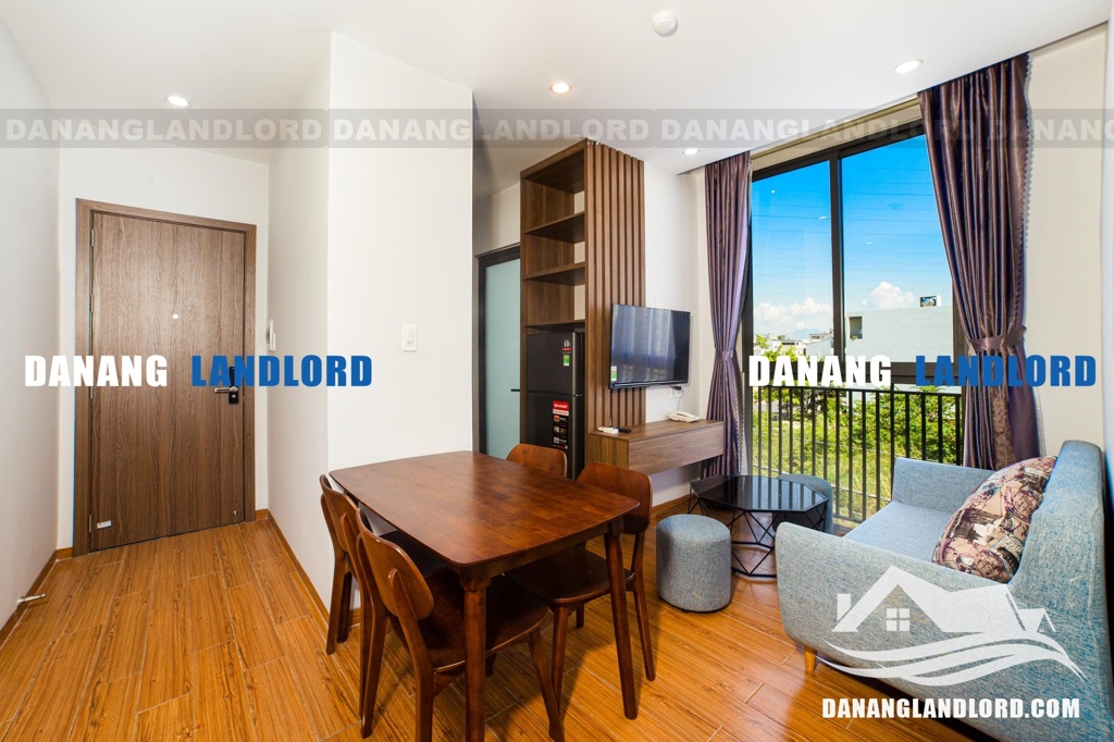 1BR 60m2 apartment with pool in My An area – A610