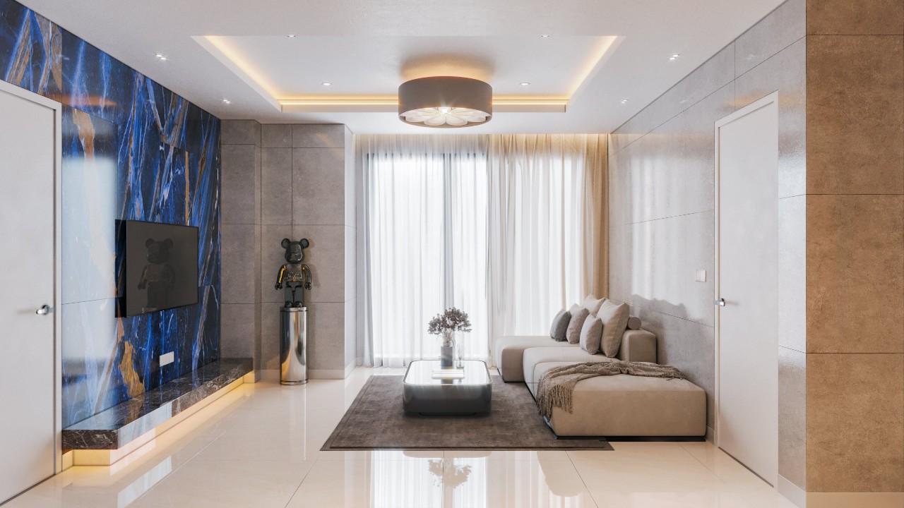 Modern 3 bedroom in Monarchy B apartment – C226