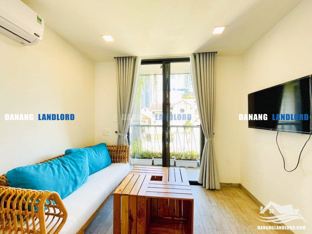 1BR apartment with pool in Son Tra – A204