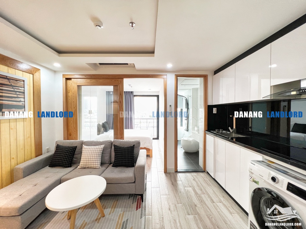 1BR apartment with gym and pool in An Thuong – C175
