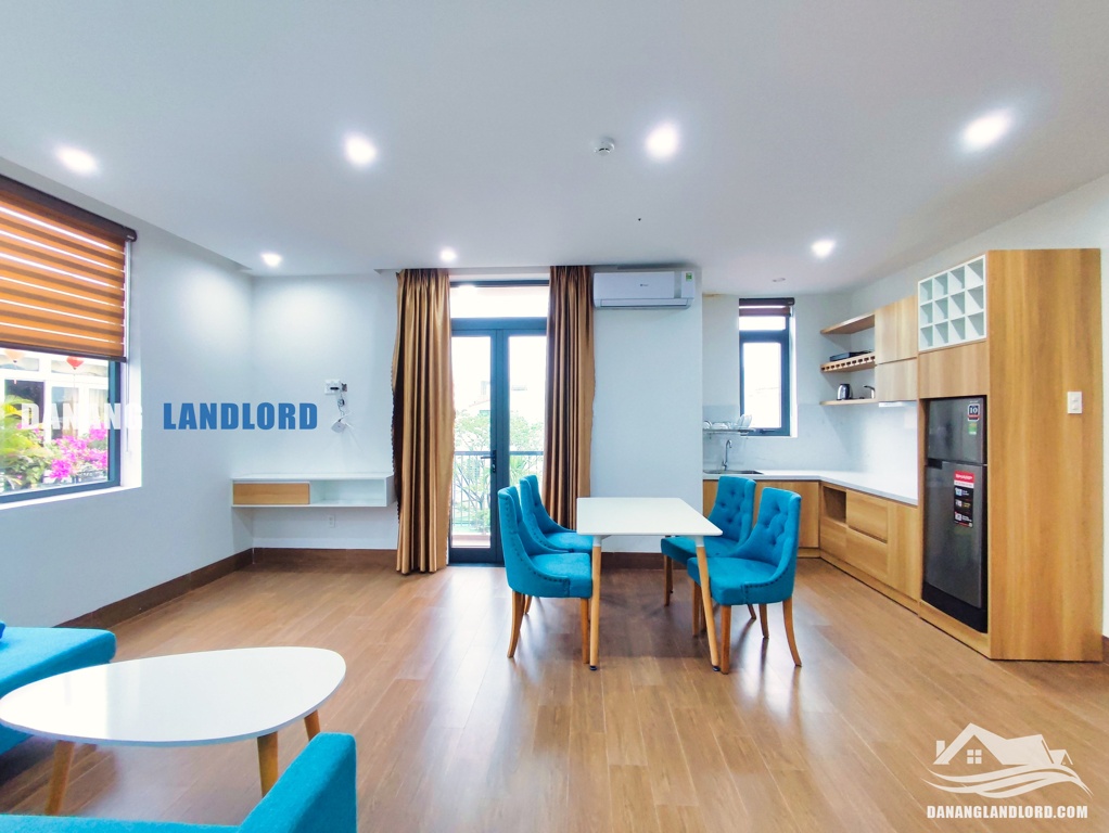 Spacious apartment, 2-bedroom, balcony, near An Thuong – A740