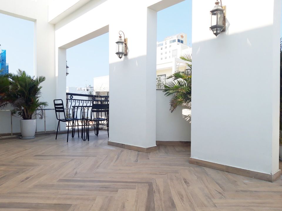 Penthouse with Bathtub and Huge Balcony, in An Thuong – C033