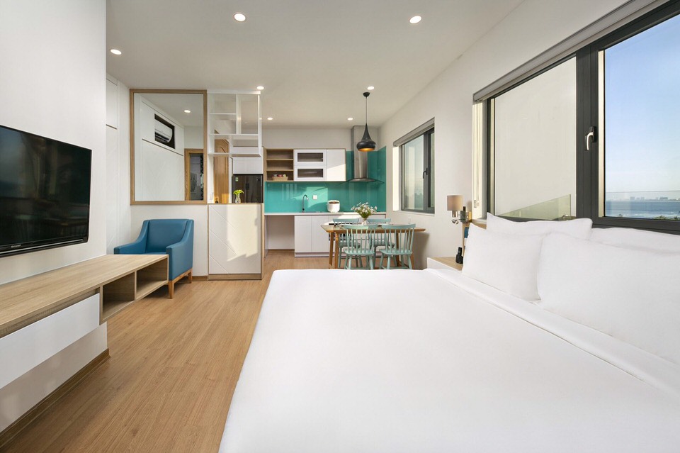 Beautiful 1BR apartment near My Khe beach - A602