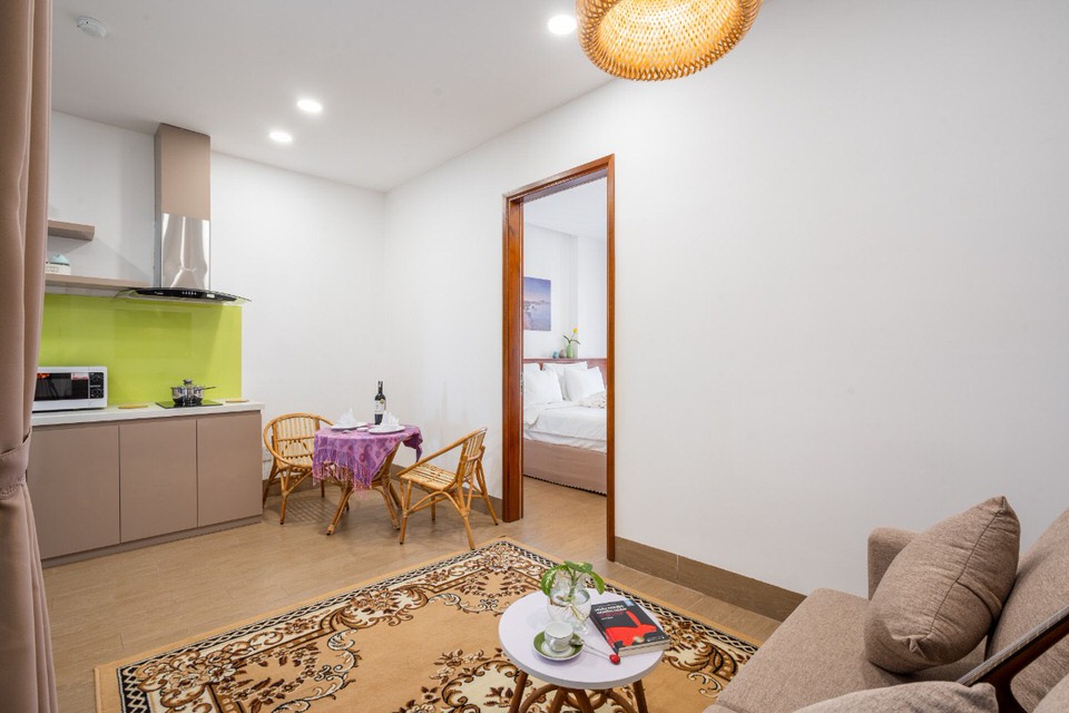 Muong Thanh 2BR apartment with sea view, 34th floor – C076