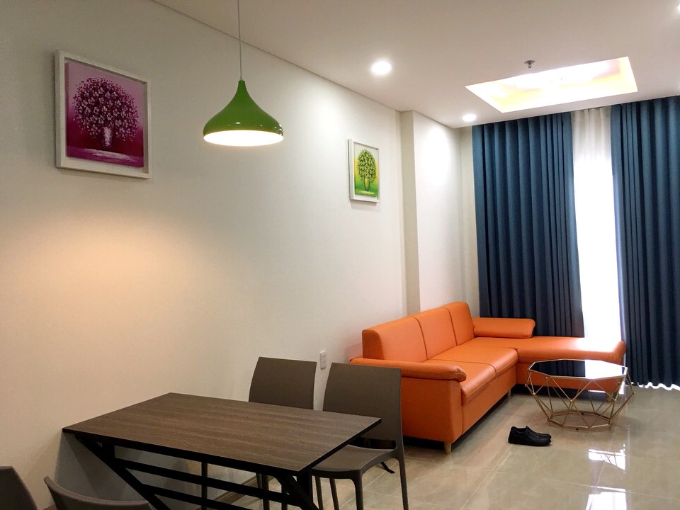 1BR apartment 50m2, swimming pool, in Bac My An – C043