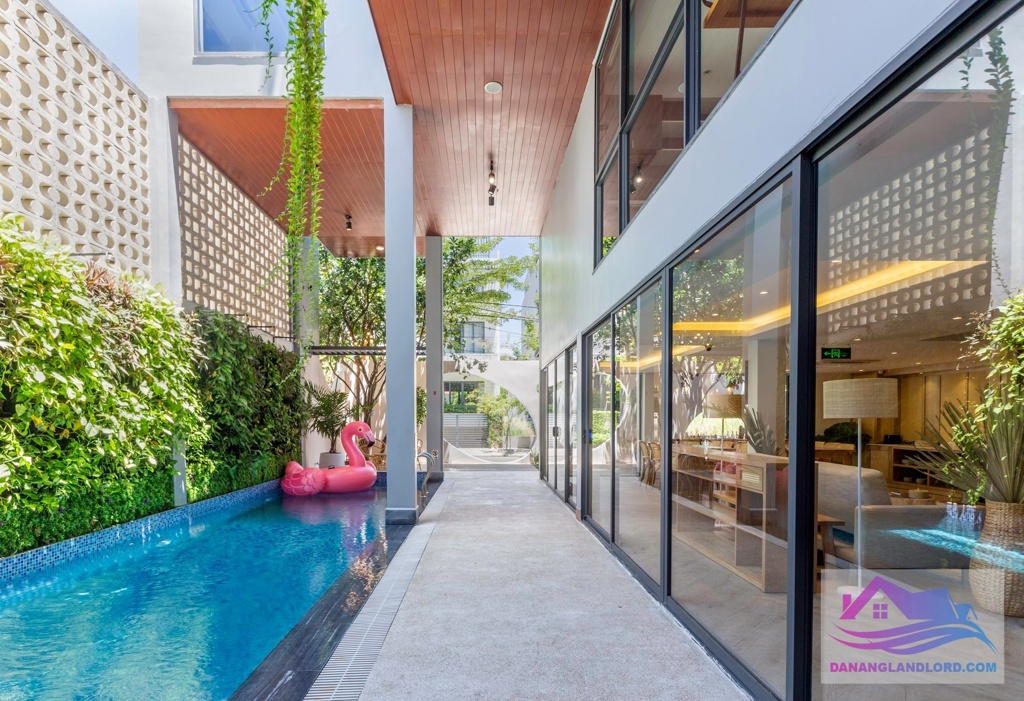 2BR pool apartment near Pham Van Dong beach – A892