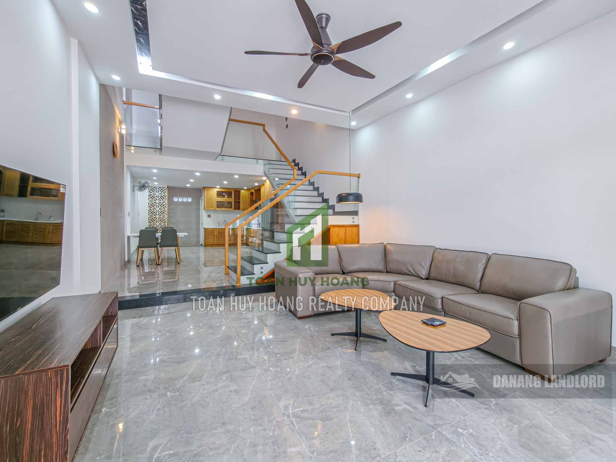 Spacious 4 bedroom house in Nam Viet A area – D336