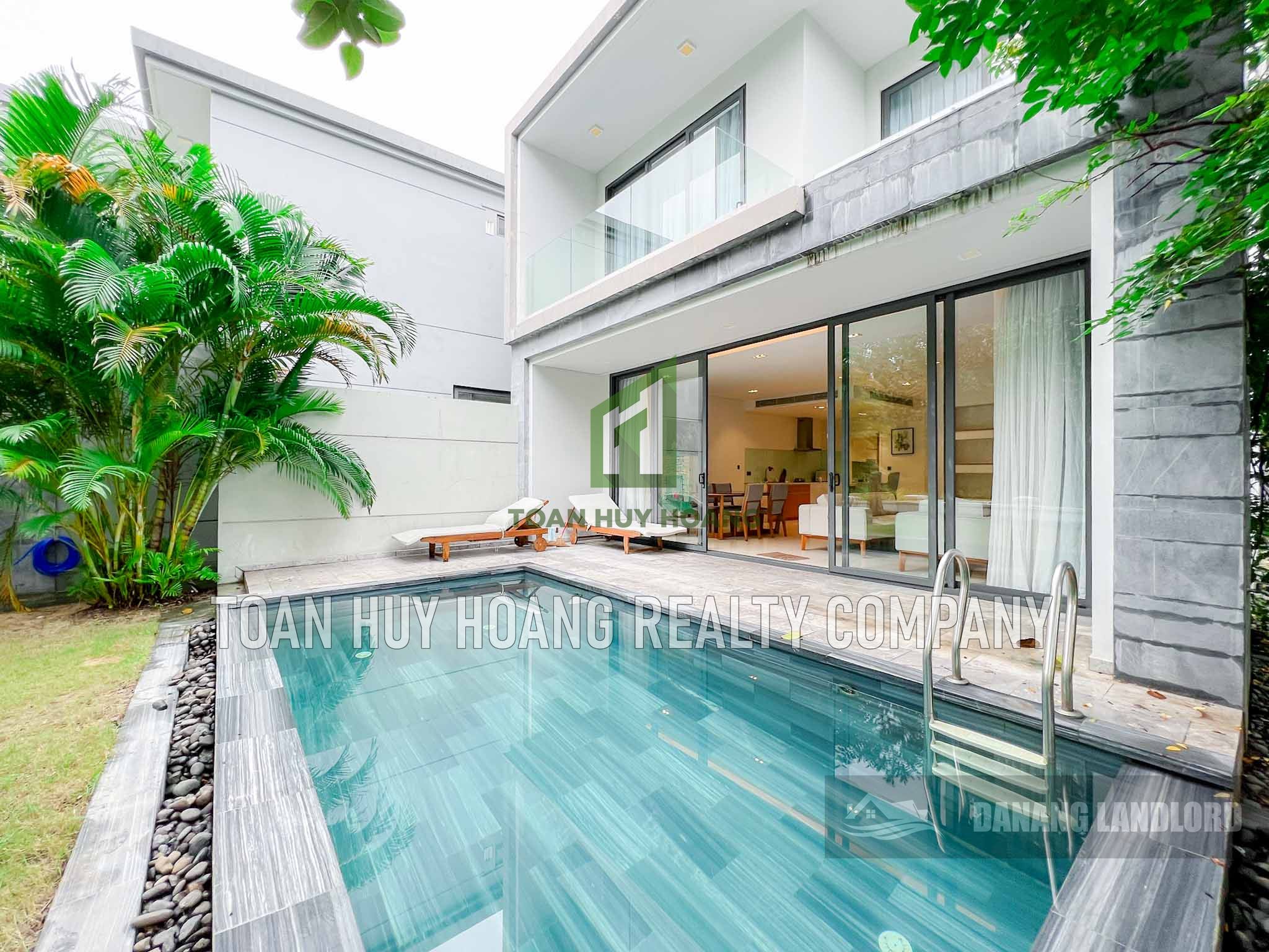 The Point Villa for rent 3 bedrooms swimming pool – D094