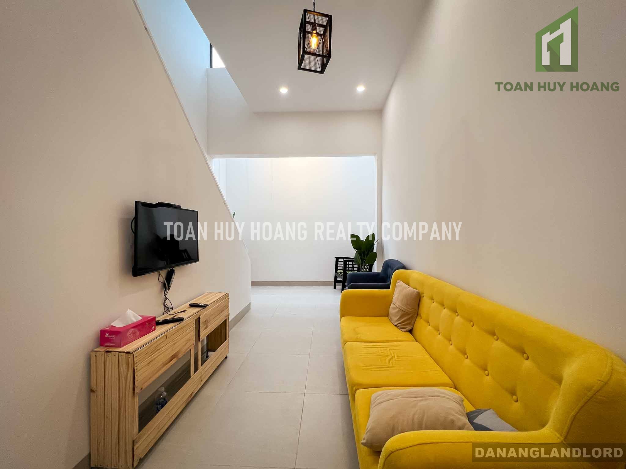 House for rent in Nam Viet A, 2 floors, 2 bedrooms – D107